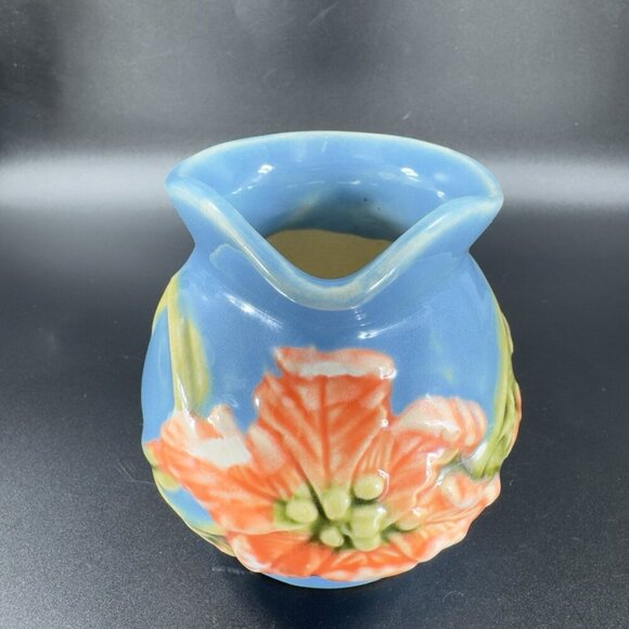 April Cornel Pynmalay Ceramic Creamer Pitcher Flower Pattern Malay Flower VTG - Picture 12 of 14